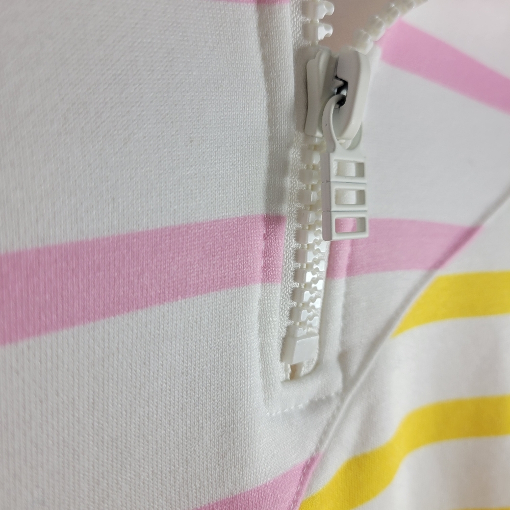 New Solid & Striped The Pullover Rainbow Quarter … - image 7
